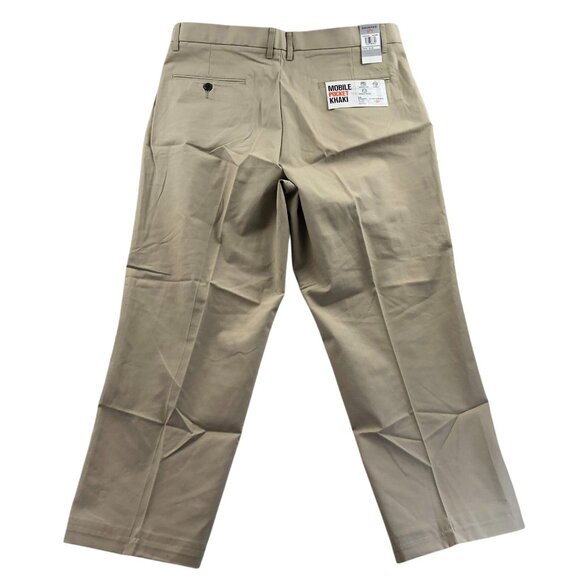 NWT Dockers Mens Pants 36x29 Khaki D4 Chino Straight Leg Workwear Classic Fit - Picture 2 of 16